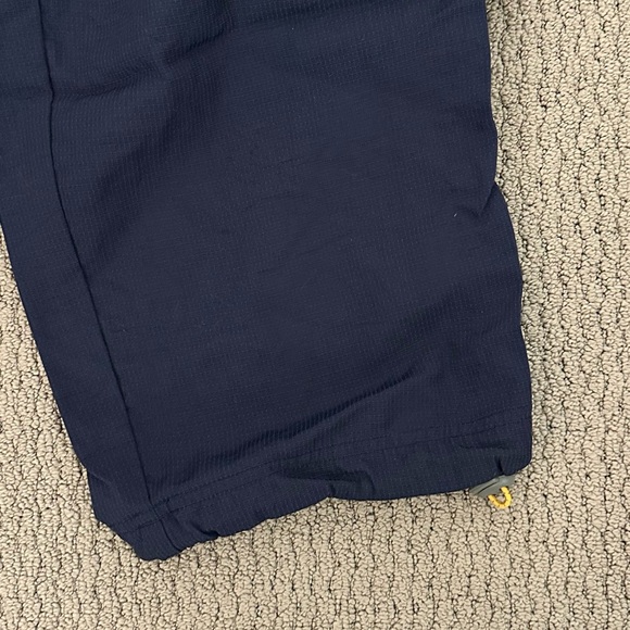 Vintage Y2K Airwalk Adjustable Parachute Joggers in Navy with Yellow Details - Picture 9 of 10